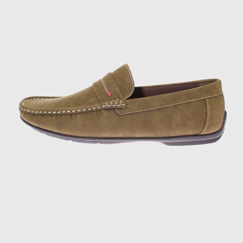 Mocasín Kaki Vía Franca Hombre-1