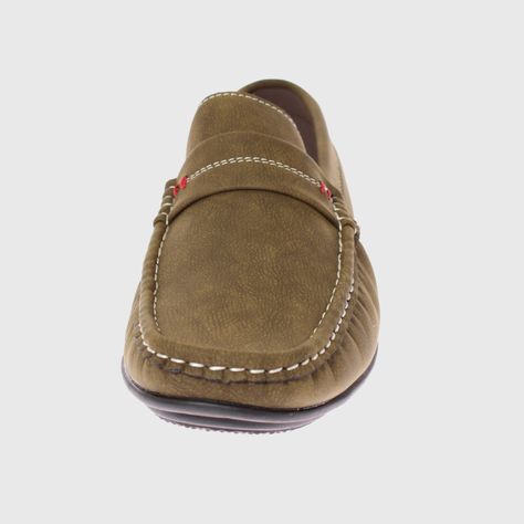 Mocasín Kaki Vía Franca Hombre-2