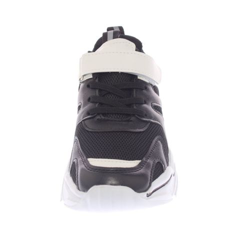 Zapatilla Negro Vía Franca Niño-1
