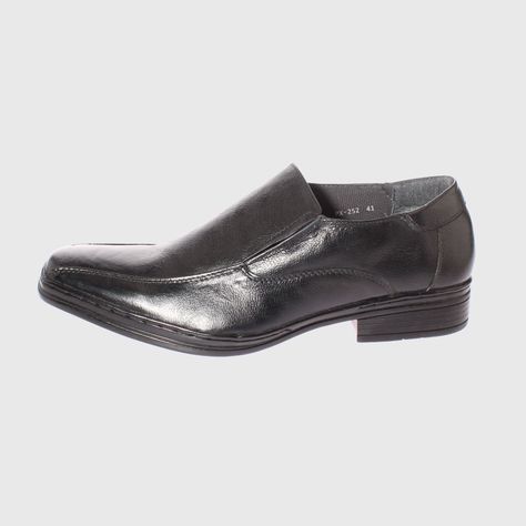 Zapato Vestir Negro Vía Franca Hombre-1