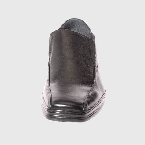 Zapato Vestir Negro Vía Franca Hombre-2
