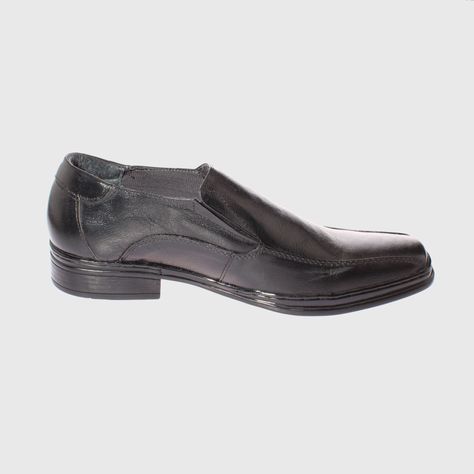 Zapato Vestir Negro Vía Franca Hombre-3