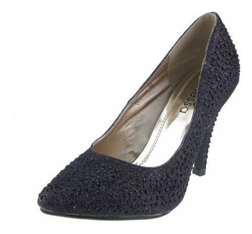 Sandalia Casual Para Mujer Color Negro-0