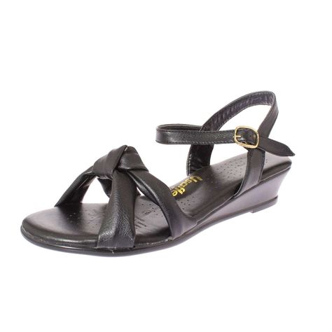 Sandalia Negro Vía Franca Mujer Art: 5ZL102007BLACK-0