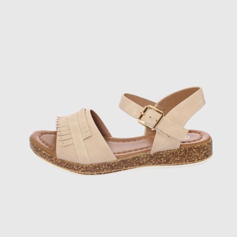 Sandalia Beige Vía franca Niña-1