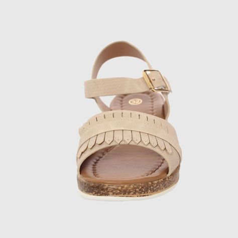 Sandalia Beige Vía franca Niña-2