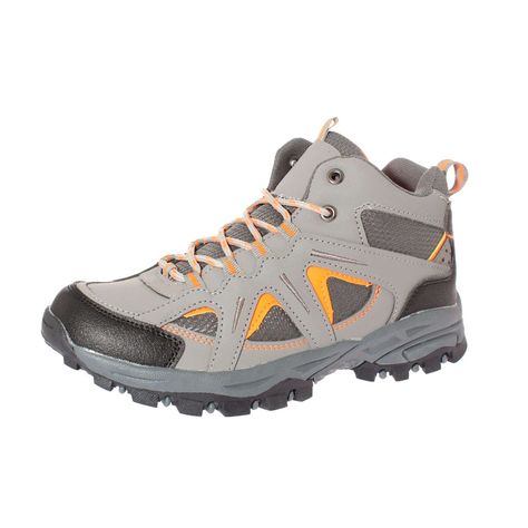 Zapatilla Outdoor Gris/Naranjo Vía Franca Mujer-0
