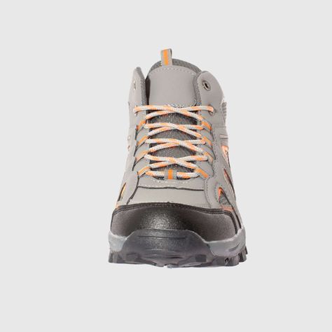 Zapatilla Outdoor Gris/Naranjo Vía Franca Mujer-2