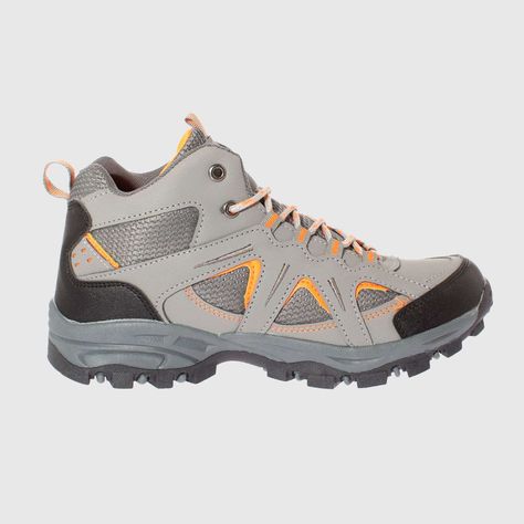 Zapatilla Outdoor Gris/Naranjo Vía Franca Mujer-3