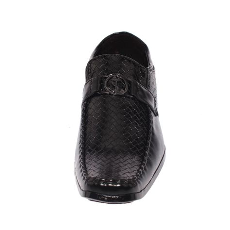 Mocasín Negro Vía Franca Hombre-2