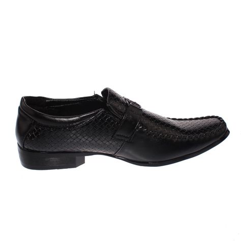 Mocasín Negro Vía Franca Hombre-3