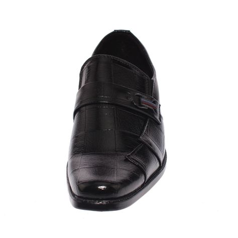 Mocasín Negro Vía Franca Hombre-3