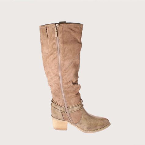 Bota Gris Vía Franca Mujer Art: 512083304TAUPE-3