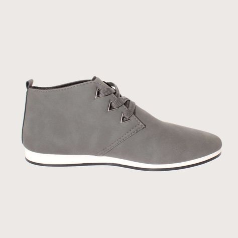 Zapato Caña Gris Vía Franca Hombre Art: 5DM116DARKGREY-3