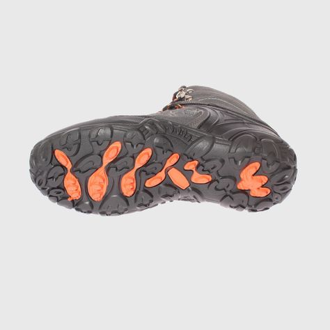 Zapatilla Outdoor Negro/Gris/Amarillo Vía Franca Niño-3