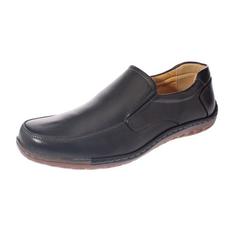 Mocasín Negro Vía Franca Hombre-0