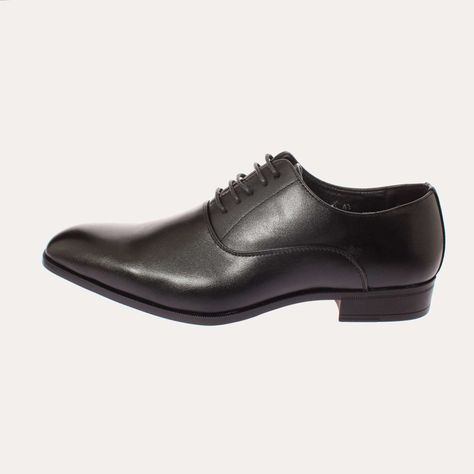 Zapato Negro Vía Franca Hombre Art: 8PLX10642ABLACK-1