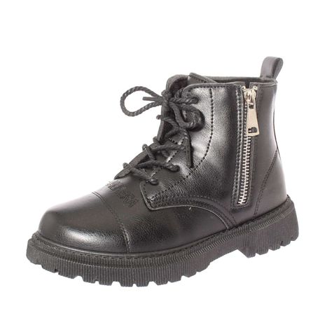 Botin Negro Vía Franca Niña-0