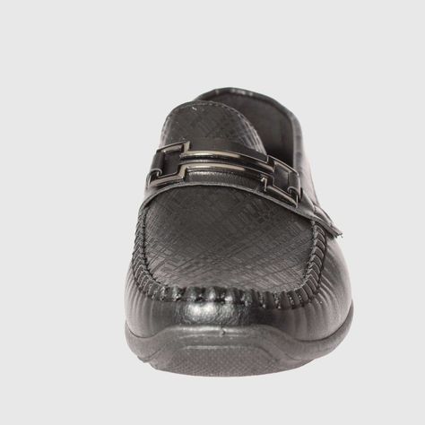 Mocasín Negro Vía Franca Hombre-2