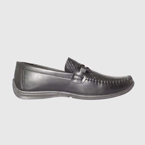 Mocasín Negro Vía Franca Hombre-3