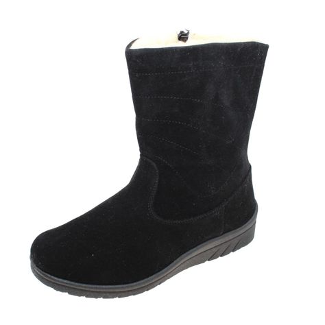 Bota Invernal Negro Vía Franca Mujer-0