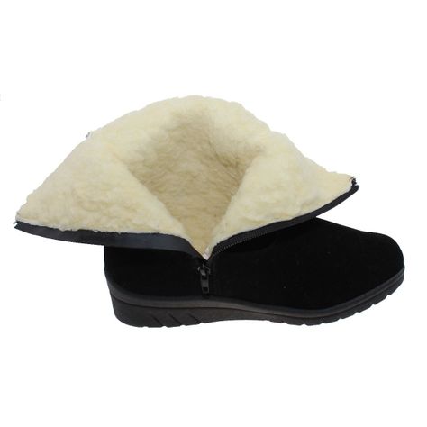 Bota Invernal Negro Vía Franca Mujer-3