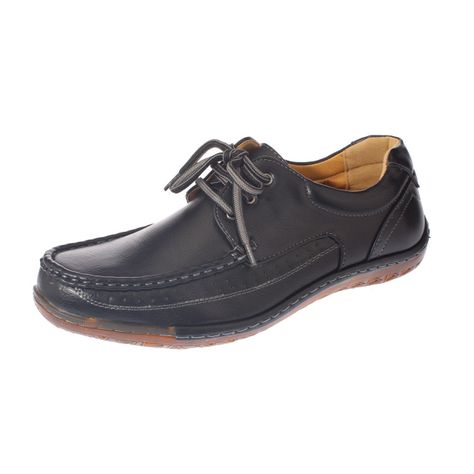 Zapato Negro Vía Franca Hombre-0