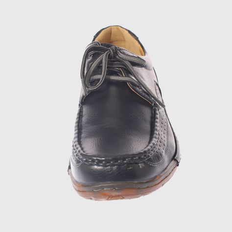Zapato Negro Vía Franca Hombre-2