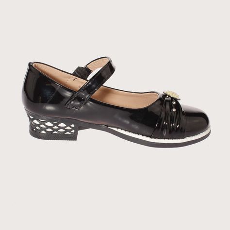 Zapato Negro Vía Franca Niña Art: 3CJR02472BLACK-3