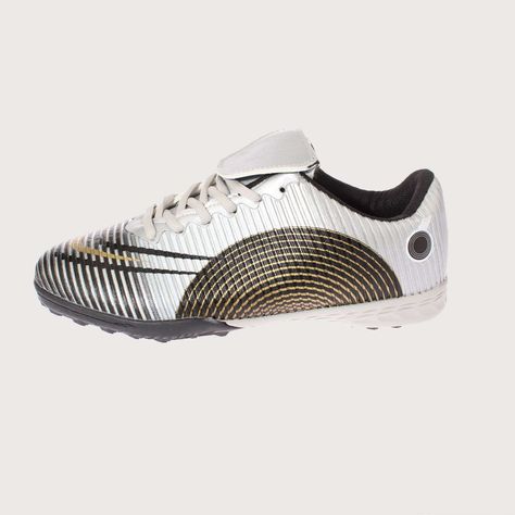 Zapatilla Baby Futbol Plateado Vía Franca Niño Art: 3PG229416SILVER-1