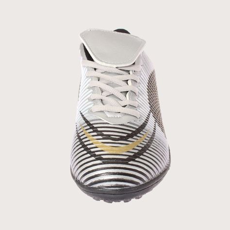 Zapatilla Baby Futbol Plateado Vía Franca Niño Art: 3PG229416SILVER-2