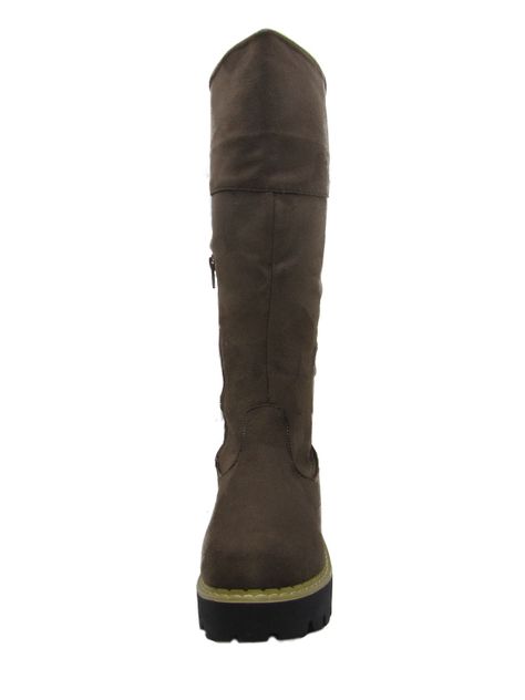 Bota Gris Vía Franca Niña Art: 3NI800TAUPE-1