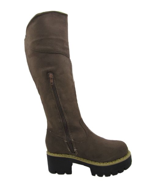 Bota Gris Vía Franca Niña Art: 3NI800TAUPE-2