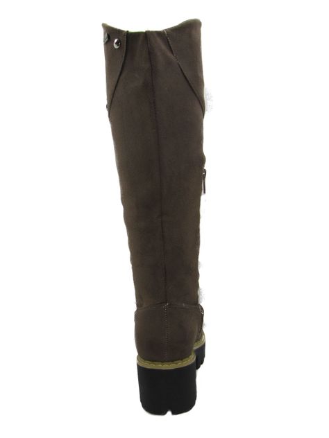 Bota Gris Vía Franca Niña Art: 3NI800TAUPE-3