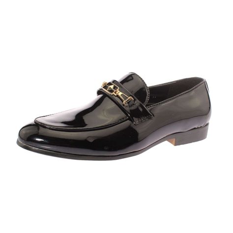 Zapato Negro Vía Franca Hombre-0