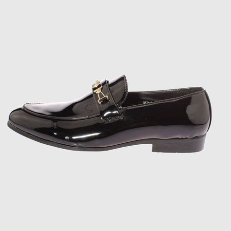 Zapato Negro Vía Franca Hombre-1