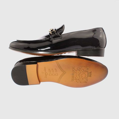 Zapato Negro Vía Franca Hombre-4