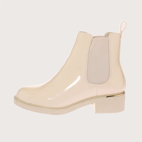 Botín Blanco Vía Franca Mujer Art: 5G24112BEIGE-1