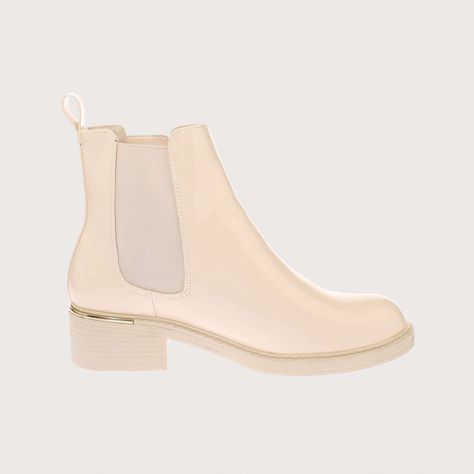 Botín Blanco Vía Franca Mujer Art: 5G24112BEIGE-3