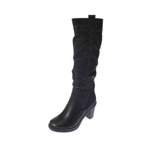 Bota Negro Vía franca Mujer-0
