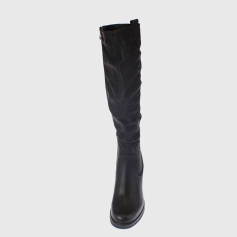 Bota Negro Vía franca Mujer-1