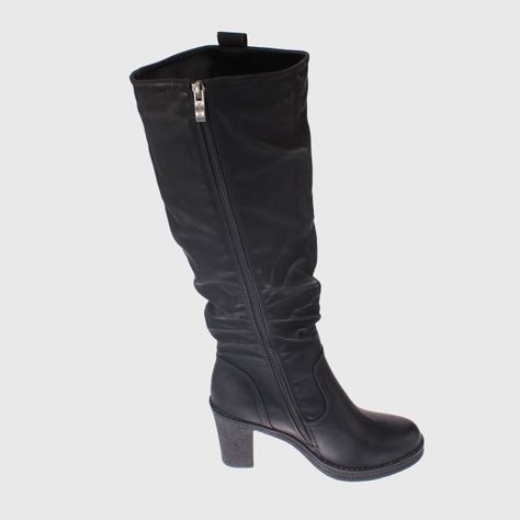 Bota Negro Vía franca Mujer-2