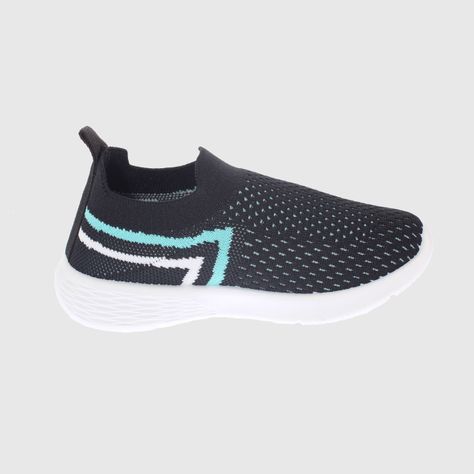 Zapatilla Negro Vía Franca Niña-2