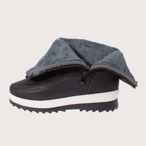Bota Invernal Negro Vía Franca Mujer Art: 5YS366BLACK-4