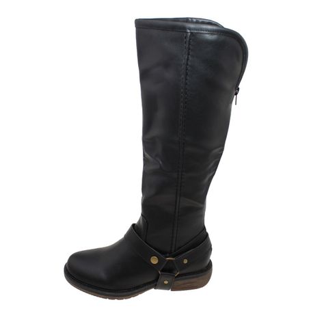 Bota Negro Vía Franca Mujer-1