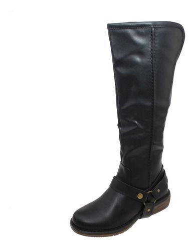 Bota Negro Vía Franca Mujer-4
