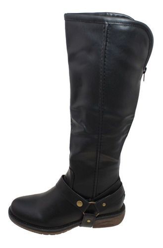 Bota Negro Vía Franca Mujer-5