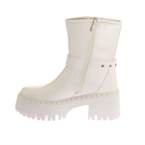 Bota Blanco Vía Franca Mujer Art: 5PG24115WHITE-3