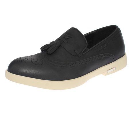 Mocasín Negro Vía Franca Hombre Art: 8DI555BLACK-0