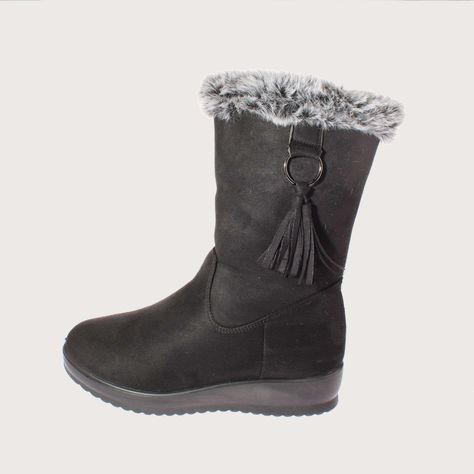 Bota Chiporro Negro Vía Franca Mujer Art: 5S302B177BLACK-1